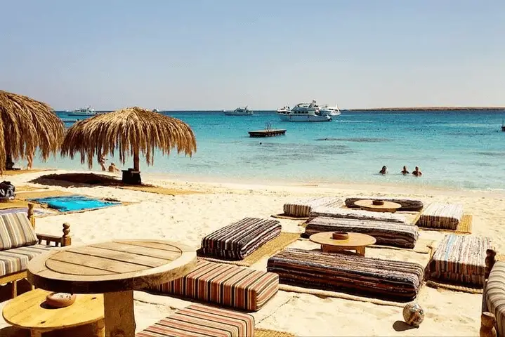 Luxury Day Trip Red Sea – White Sand Island Hurghada